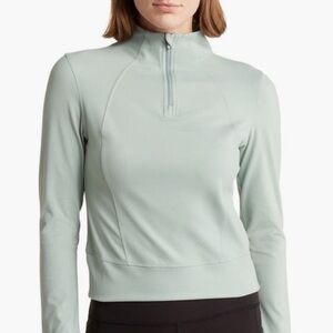 YOGALICIOUS Lux Crosstrain Everyday Half Zip Jacket - size Medium